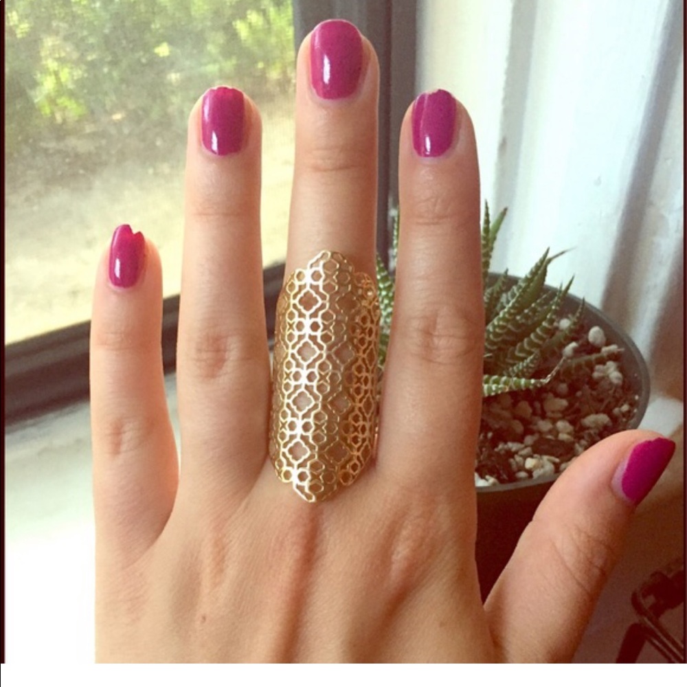 Kendra scott Boone cocktail ring sz 7